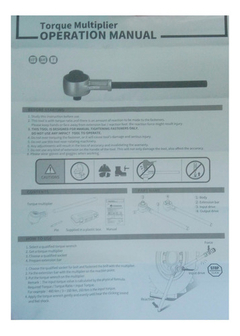 Multiplicador Fuerza 3 A 1 3/4 A 1 PuLG 3000nm Bremen 4016 - tienda online