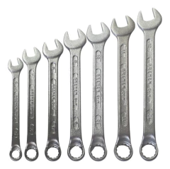 Set Juego 14 Llaves Combinada Acodada 6 A 19mm Taller Bremen en internet