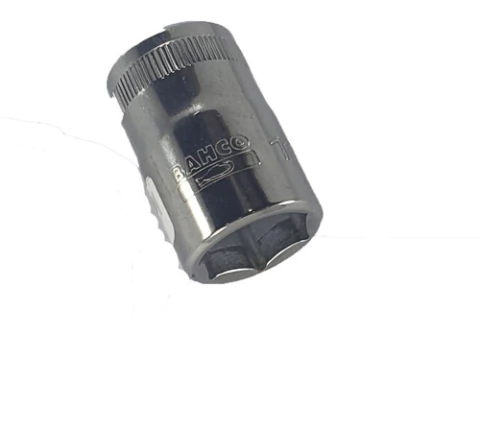 Tubo Enc 1/2 Estriado Corto De 17 Mm Cromado Bahco