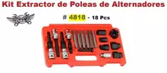Extractor De Poleas De Alternador Universal Eurotech Eu4818 - Herramientas Dali