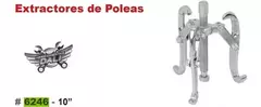 Extractor Para Polea De 3 Patas 10 Pulgadas Eurotech Eu6246 - comprar online