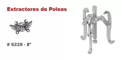 Extractor Para Polea De 3 Patas 8 Pulgadas Eurotech Eu6228 - comprar online