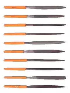 Juego De 10 Limas Tipo Matricero Harden 4x160mm 54266 - comprar online