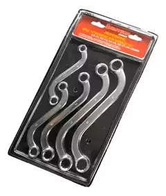 Juego De Llaves Combinadas Curvas Eurotech Tipo S E1 Eu2649