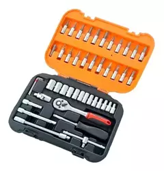 Juego De Tubos 46pzas 1/4 Puntas Eurotech Profesional Eu5213 en internet