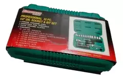 Juego De Tubos Llave Crique 1/4 Eurotech 32 Piezas E1 Eu1056