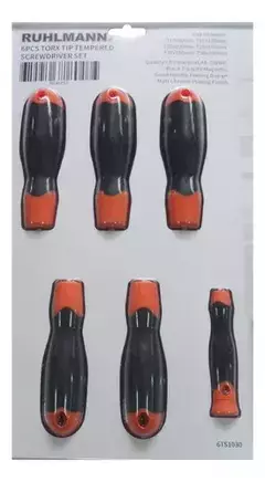 Juego Destornilladores Torx T10 A T30 Ruhlmann Ru6751 en internet