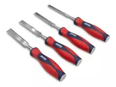 Juego Formones Para Madera 10 A 19 Mm 4 Piezas Bremen 7676