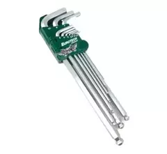 Juego Llaves Allen Punta Bola X 9 Piezas Milimetrica Eu1049 - comprar online