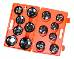 Juego Set De 14 Piezas Saca Filtro Tipo Copa Eurotech Eu7099 en internet