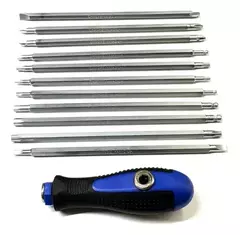 Juego Set Destornillador Puntas 22 En 1 Plano Ph Torx Allen