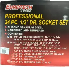 Juego Tubos Mm Hex. Eurotech Encastre 1/2 X24p Profesional en internet