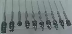 Kit 10 Fresas Rotativas 1/8 Ru58006 Metal Duro Ruhlmann en internet