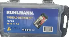 Kit De Insertos 15 Piezas M14 X 1.5 Ruhlmann Ru43028 en internet
