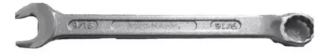 Llave Combinada Acodada 9/16 Pulgadas Rulhmann Ru5031