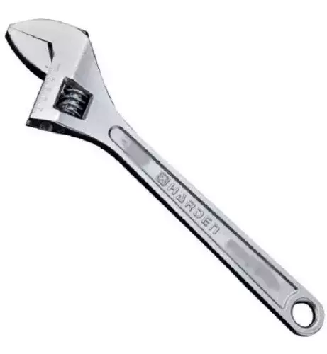 Llave Francesa 18'' Ajustable Fosfatizada Harden Profesional