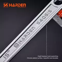 Llave Francesa 8'' Ajustable Fosfatizada Harden Profesional - Herramientas Dali