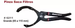 Llave Pinza Saca Filtro Aceite 85-125mm Eurotech Eu6211 - comprar online