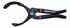 Llave Pinza Saca Filtro Aceite Regulable 55-125mm Eurotech