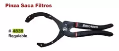 Llave Pinza Saca Filtro Aceite Regulable 55-125mm Eurotech - comprar online