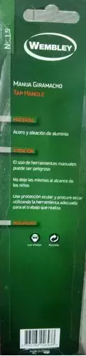 Manija Giramacho N°1,5 ( Macho M1 A M12 ) Wembley 2643 en internet