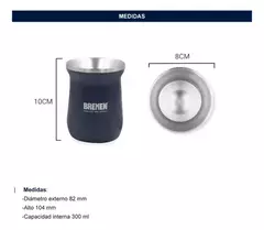 Mate Acero Inoxidable Bremen Termico Frio Calor Vacio 7743 - Herramientas Dali