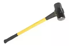 Maza Tipo Maceta Con Cabo De Fibra De Vidrio 4kg Rhino 52108