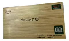 Micrómetro Exterior 150 - 175 Mm 0,01 Profesional C/ Estuche
