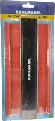 Peine Copiador Contornos Plantilla 250 Mm Ruhlmann Ru37101