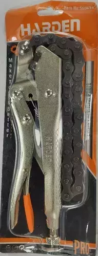 Pinza De Presión Tipo Perro A Cadena De 18'' Harden 54085 en internet