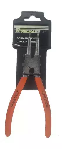 Pinza Seeger Seguer 7 Pulgadas Abrir Curva Ruhlmann Ru1012