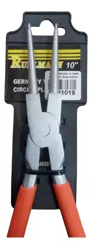 Pinza Seguer Seeger Cerrar Recta 10 PuLG Ruhlmann Ru1019 - Herramientas Dali