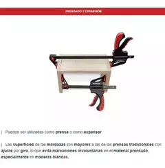 Imagen de Prensa Sargento Carpintero Wembley 914 Mm 32 P. Lib Rap 7737
