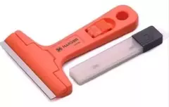 Rasqueta Raspador Para Vidrio + Hojas Repuesto Harden 620216