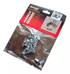 Remaches Cuerpo Estriado Tuerca Roscado M4 X 25 Aluminio - comprar online
