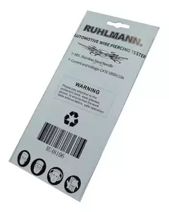 Set 2 Pincha Cable P/ Ficha Banana P/ Tester 2mm Ruhlmann en internet