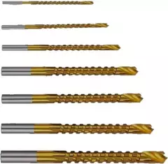 Set 7 Mechas Con Fresa Lateral 3 A 10 Mm Ruhlmann Ru58010
