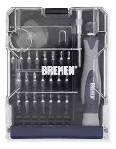 Set Destornillador Puntas Celulares 29 Piezas Bremen 7783 - comprar online