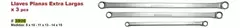 Set Juego 3 Llaves Estriadas Largas Eurotech Eu3806 en internet