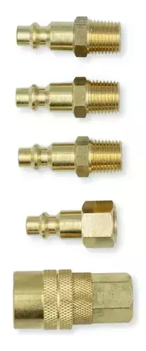 Set Juego Acople Rapido Neumatica Bronce X5p Bremen 7937 - comprar online
