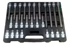 Set Juego De Puntas Torx T20 A T70 ( 32 Piezas ) Gd Tools