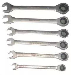 Set Juego Llaves Combinadas Mm X6u C/ Crique Ruhlmann Ru5350