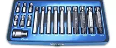Set Juego Puntas Ribe M5 A M14 17 Piezas C. Estuche Gd Tools