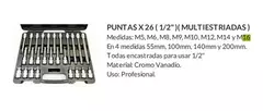 Set Juego Tubos Multiestria 26 Piezas Acero Cr-v Gd Tools en internet