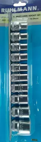 Set Juego X10 Tubos Multilock Multifuncion Enc 1/2 Ruhlmann - comprar online