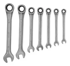 Set Llaves Combinadas Con Crique Bremen 7 Pzs 8 A 19 Mm 7775 - comprar online