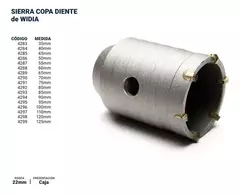 Sierra De Copa 30mm Diente De Widia Pared M22 Bremen 7886 - Herramientas Dali