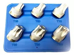 Tubo Torx Tamper Seguridad X6p T55 T60 T70 T80 T90 T100 Gd