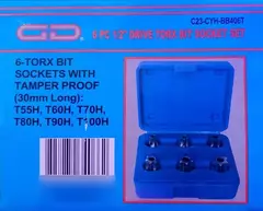 Tubo Torx Tamper Seguridad X6p T55 T60 T70 T80 T90 T100 Gd - comprar online