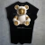 REGATA HOLY BEAR BLACK - loja online